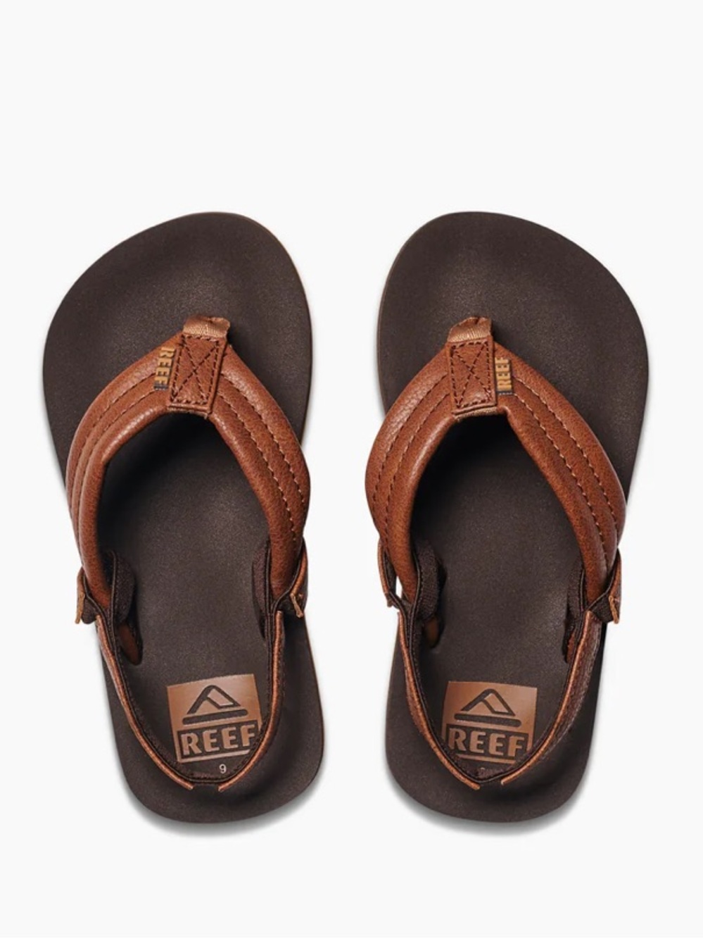 Reef Little Ahi Thong Flip Flop Sandals Brown